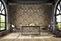 Victorian Cottage wallpaper adding charm to traditional interiors.
