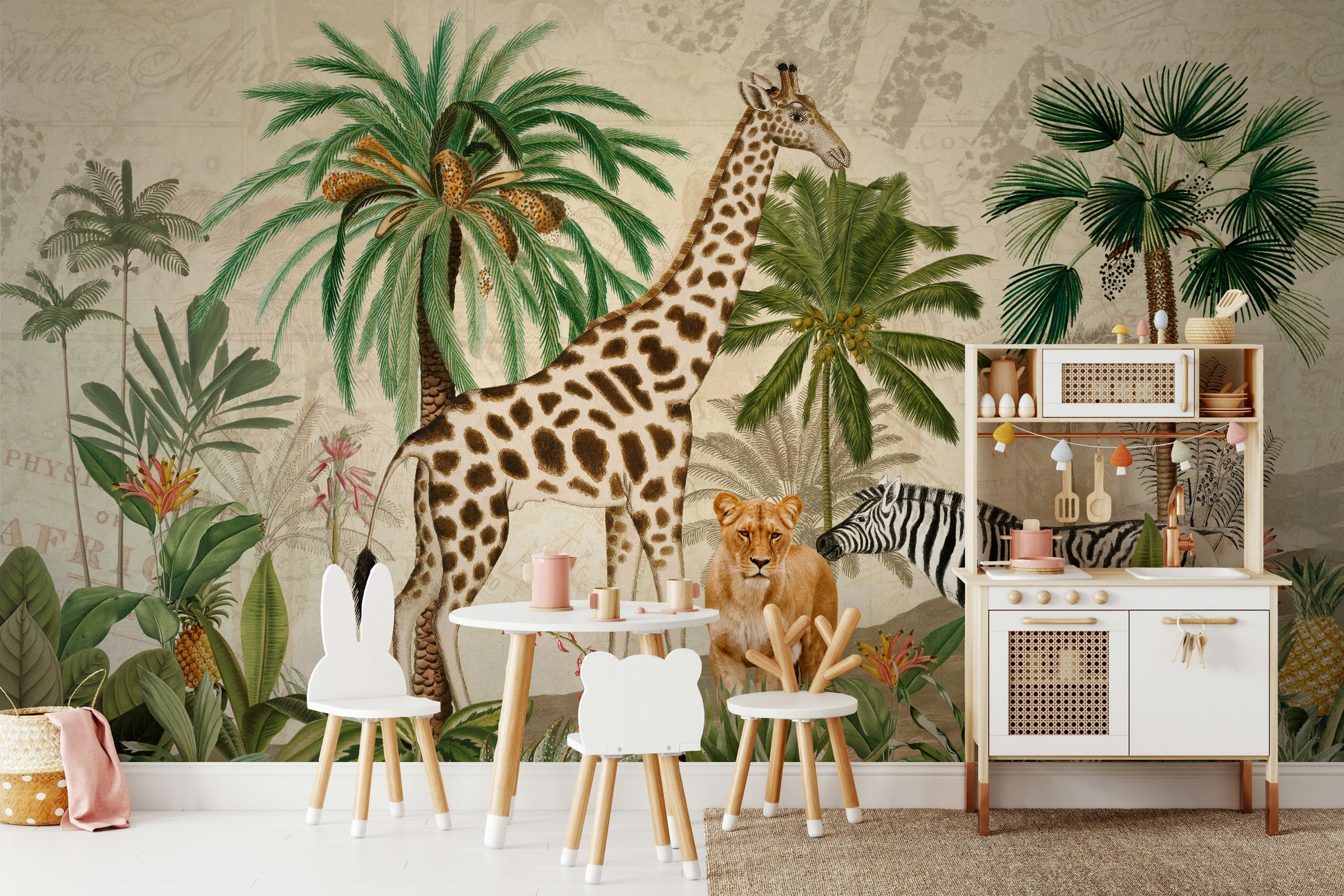 African wildlife wallpaper for walls

