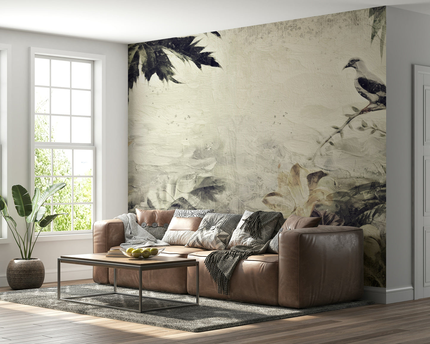 Vintage Bird Haven Wall Mural -2530885