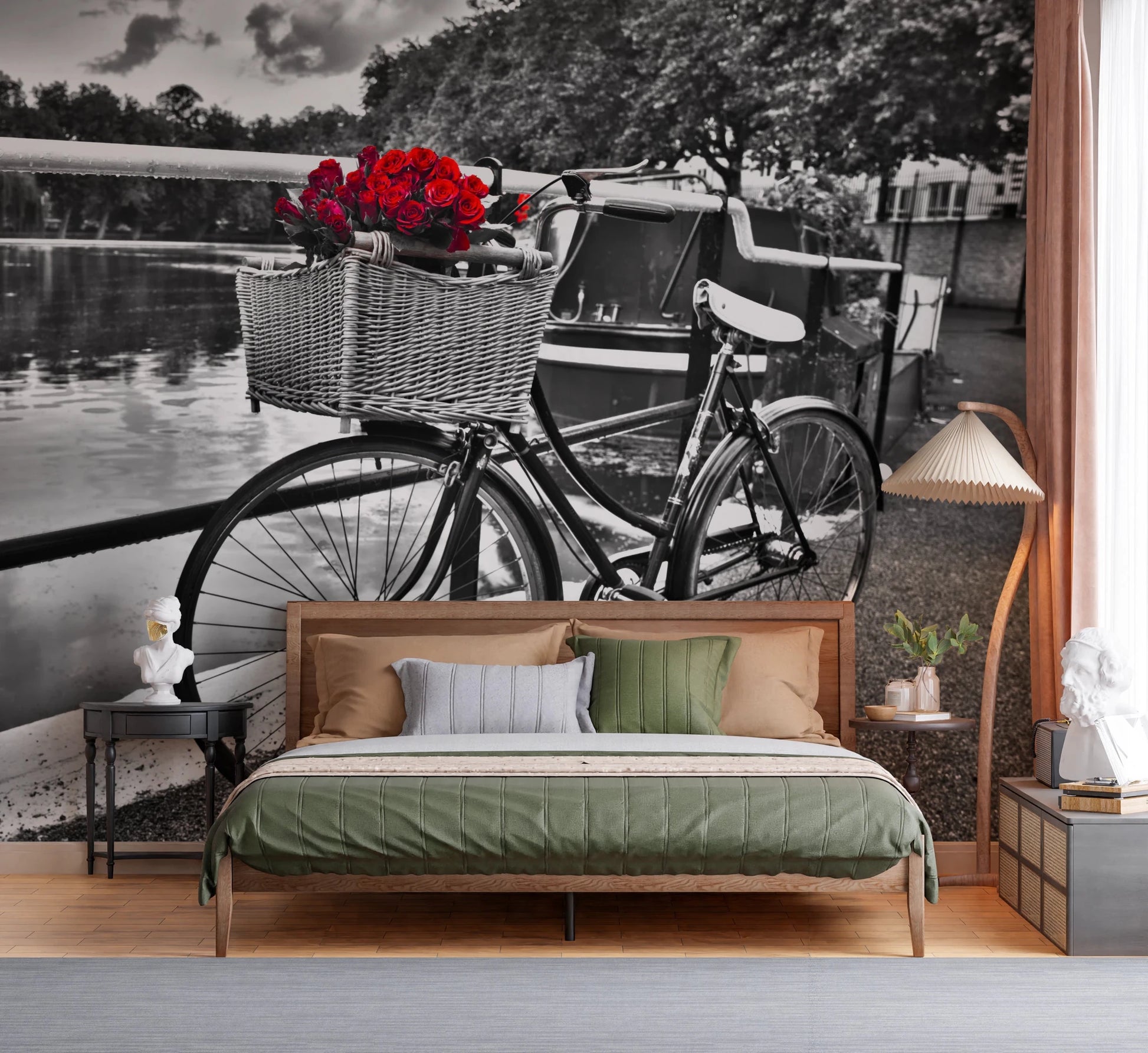 Vintage Bloom Ride Wall Mural