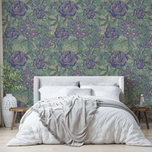 Features intricate and delicate floral and botanical designs.
