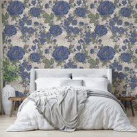 Close-up of a pink and gray flower.

