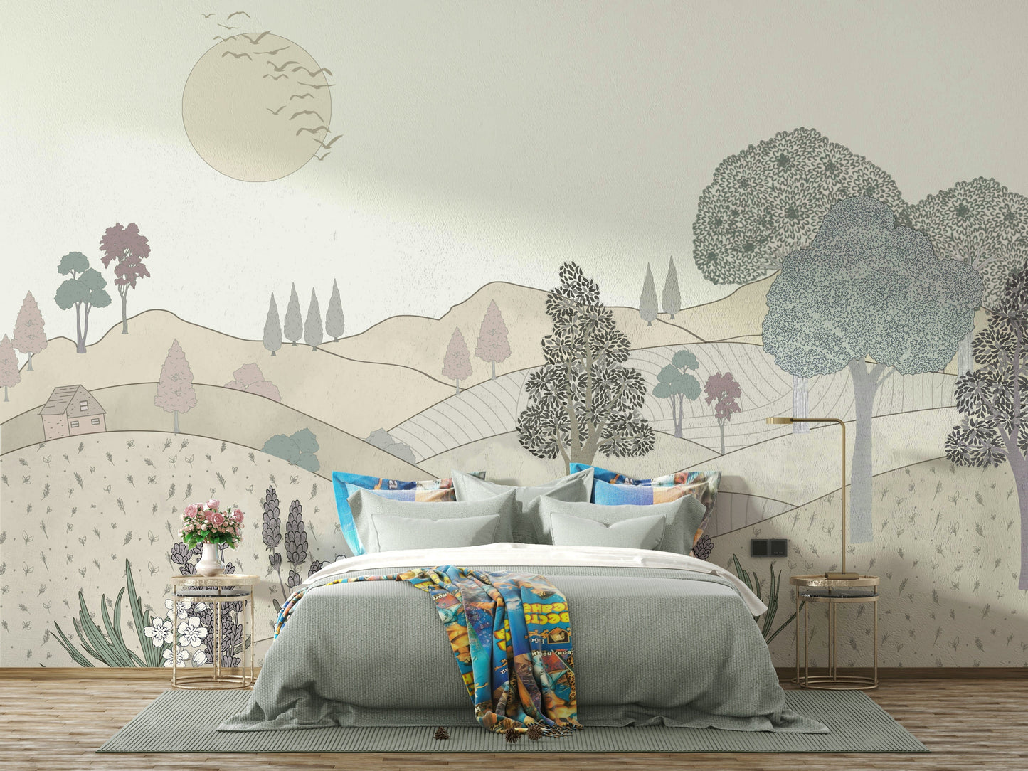 The overall feel is quiet and serene.

