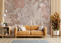 A whimsical, magical, and artistic wall covering.

