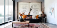 Vintage Cookbook Wall Mural