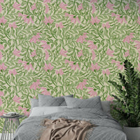 Full view of the mural on a wall.

