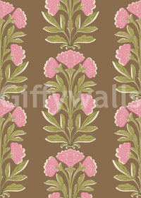 The design is non-realistic and interpretive.

