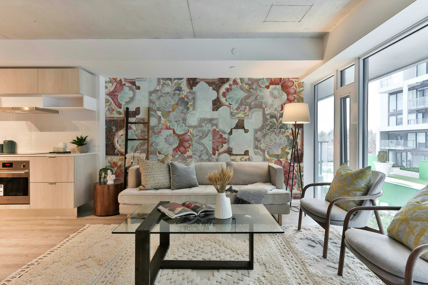 Sophisticated and inviting visual.

