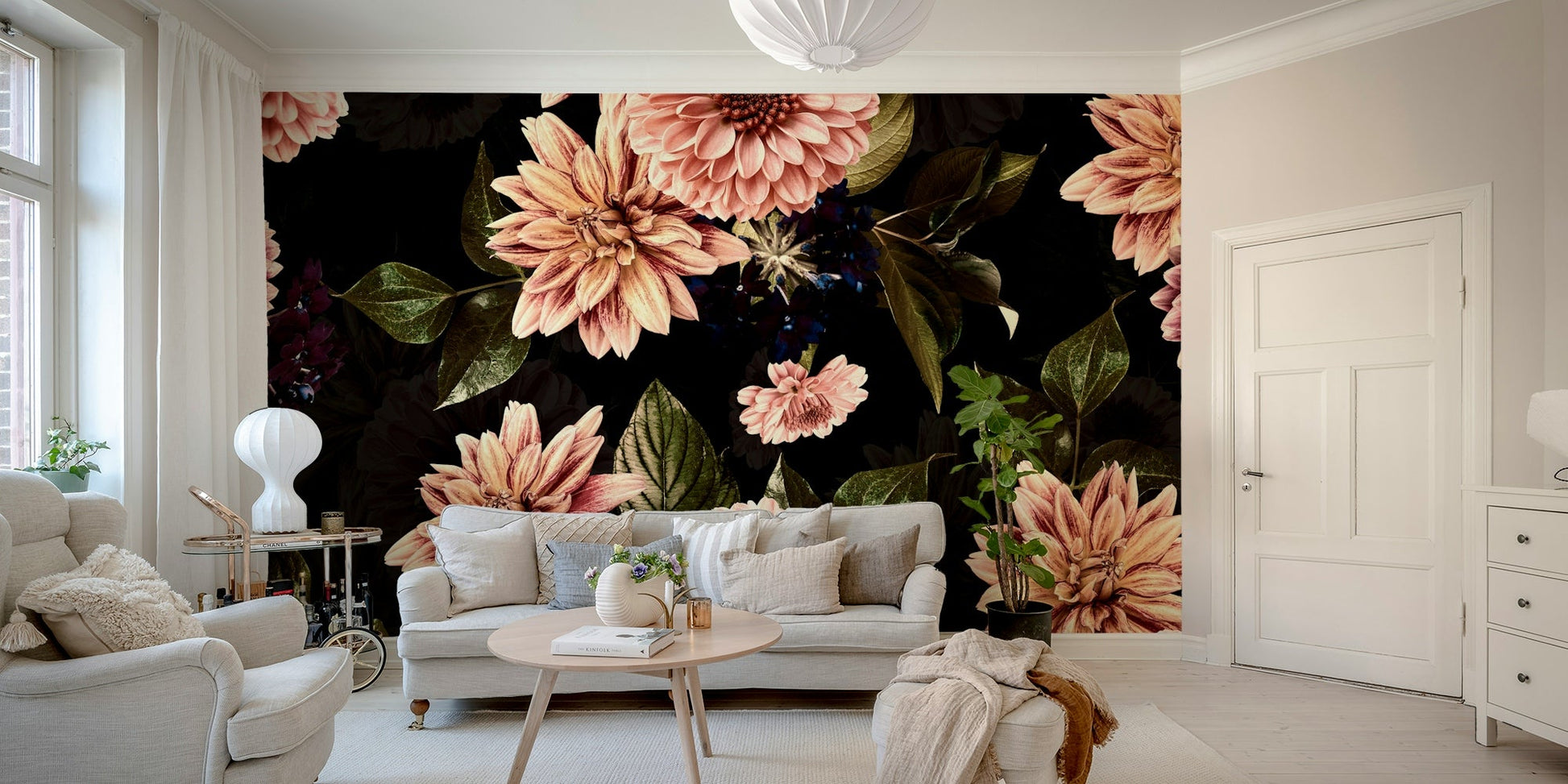 The colors are rich and dramatic, including deep reds, purples, and blues.

