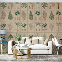 The design feels peaceful and geometric.

