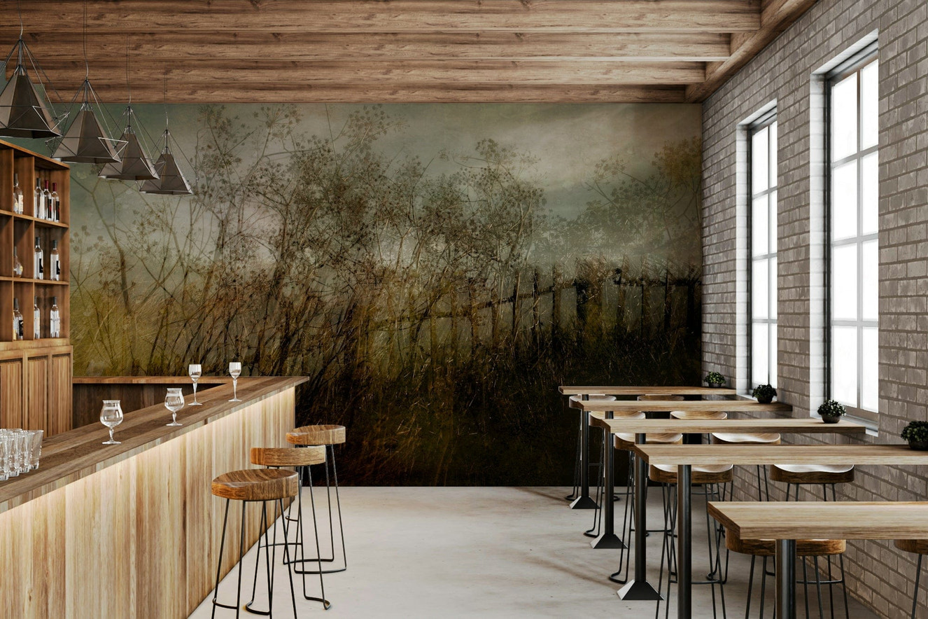Overgrown Haze Wall Mural -1590772