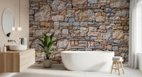 Vintage Rock Wall Effect Wall Mural