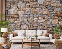 Vintage Rock Wall Effect Wall Mural