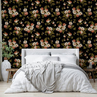 Romantic rose mural for feature walls

