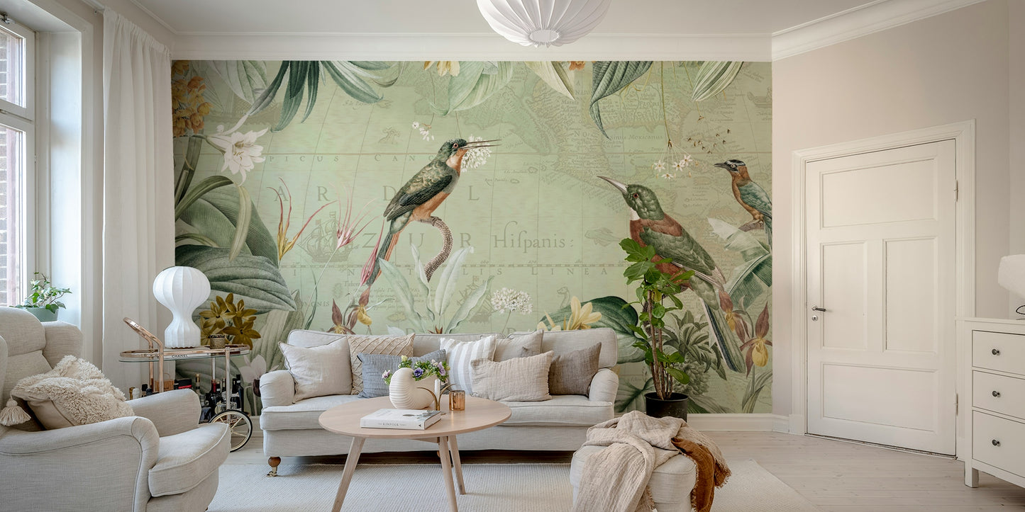 Nature-inspired wallpaper for studies

