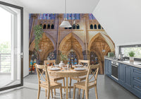 Vivid Stained Glass Wall Mural