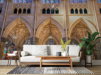 Vivid Stained Glass Wall Mural