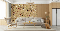 A classic terrazzo design wallpaper for walls.