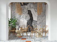 Water Serpents Wall Mural