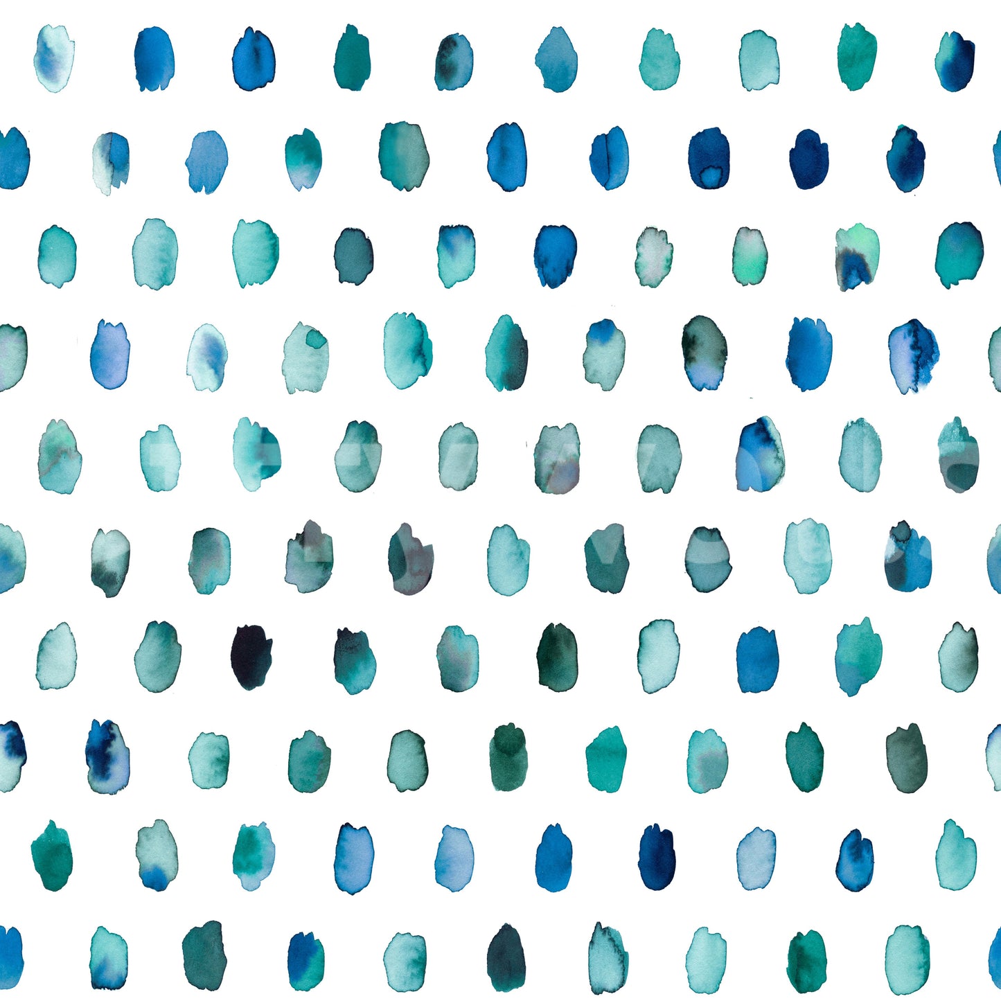 Watercolor Dots design adding charm to soft, creative spaces.

