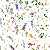 Spring theme Watercolor Wildest Wildflower Dreams decorative panel.