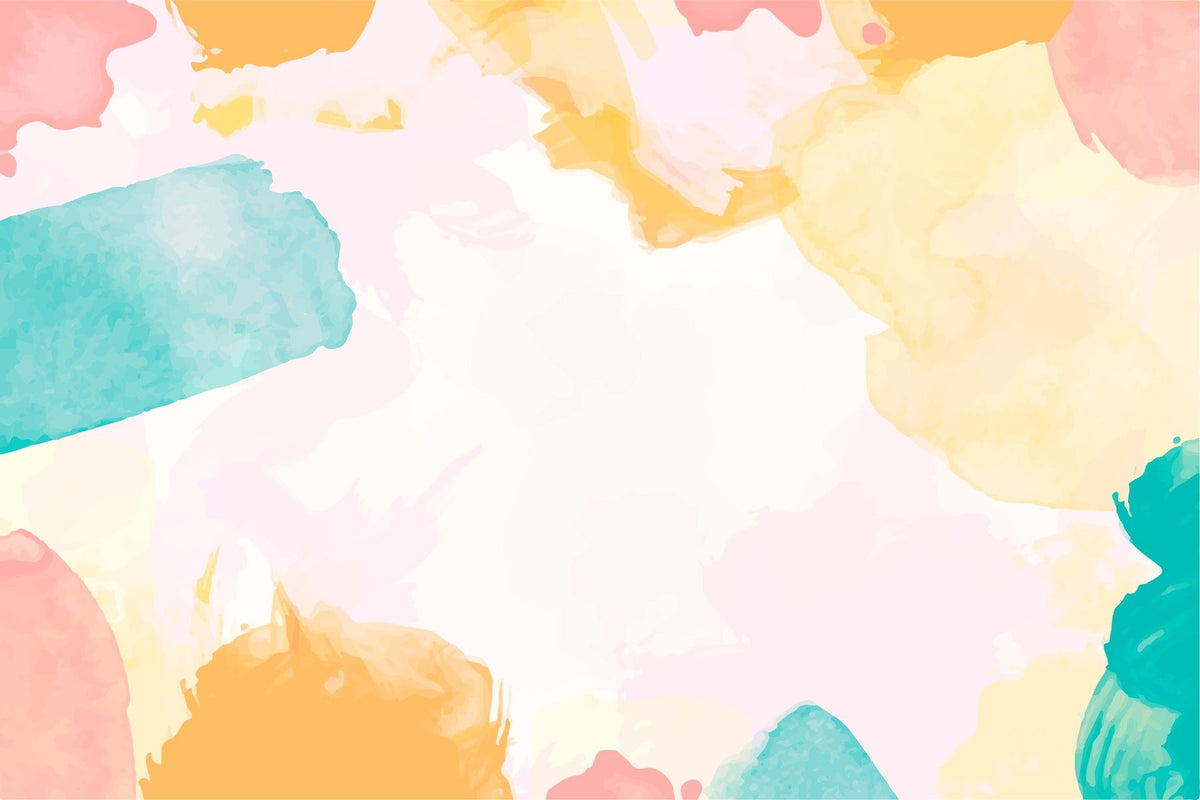 Watercolor Shades Wallpaper Murals in your room