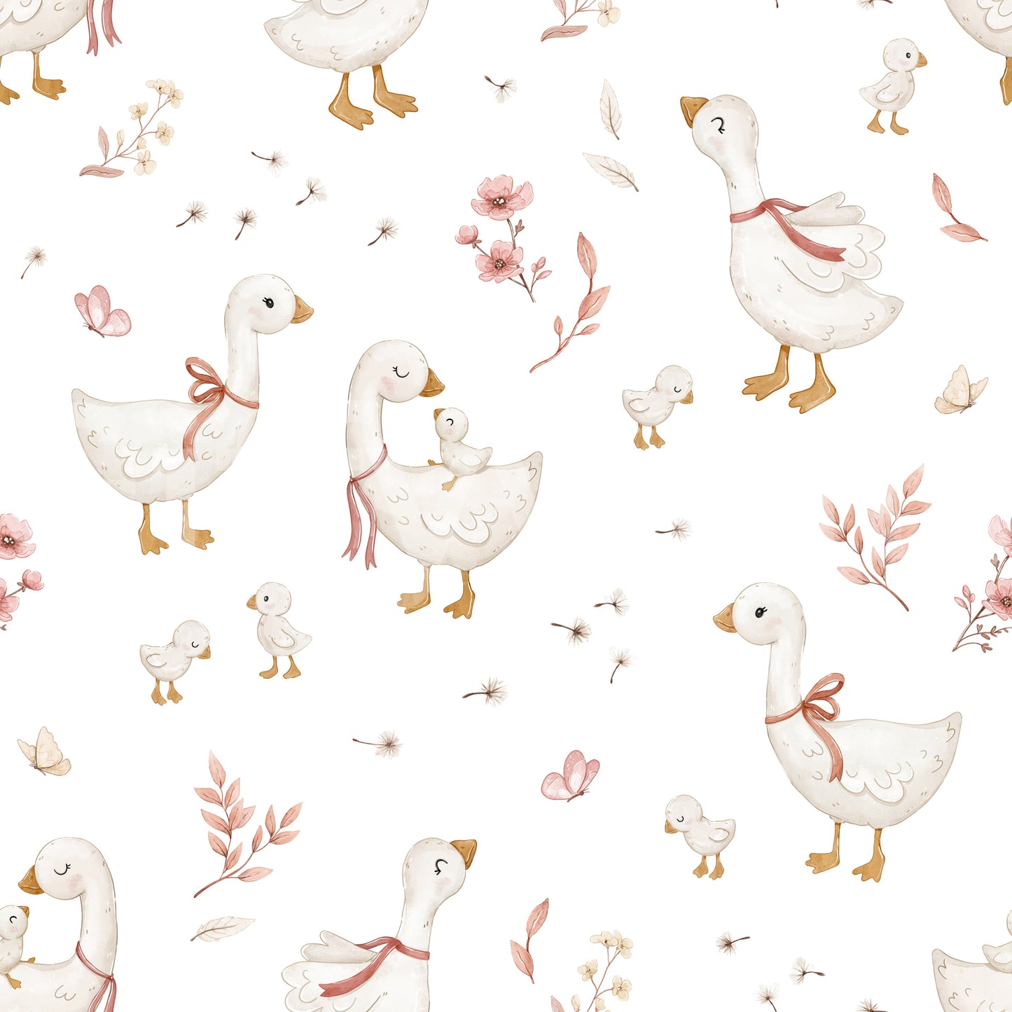 Petal Geese Wallpaper⁠