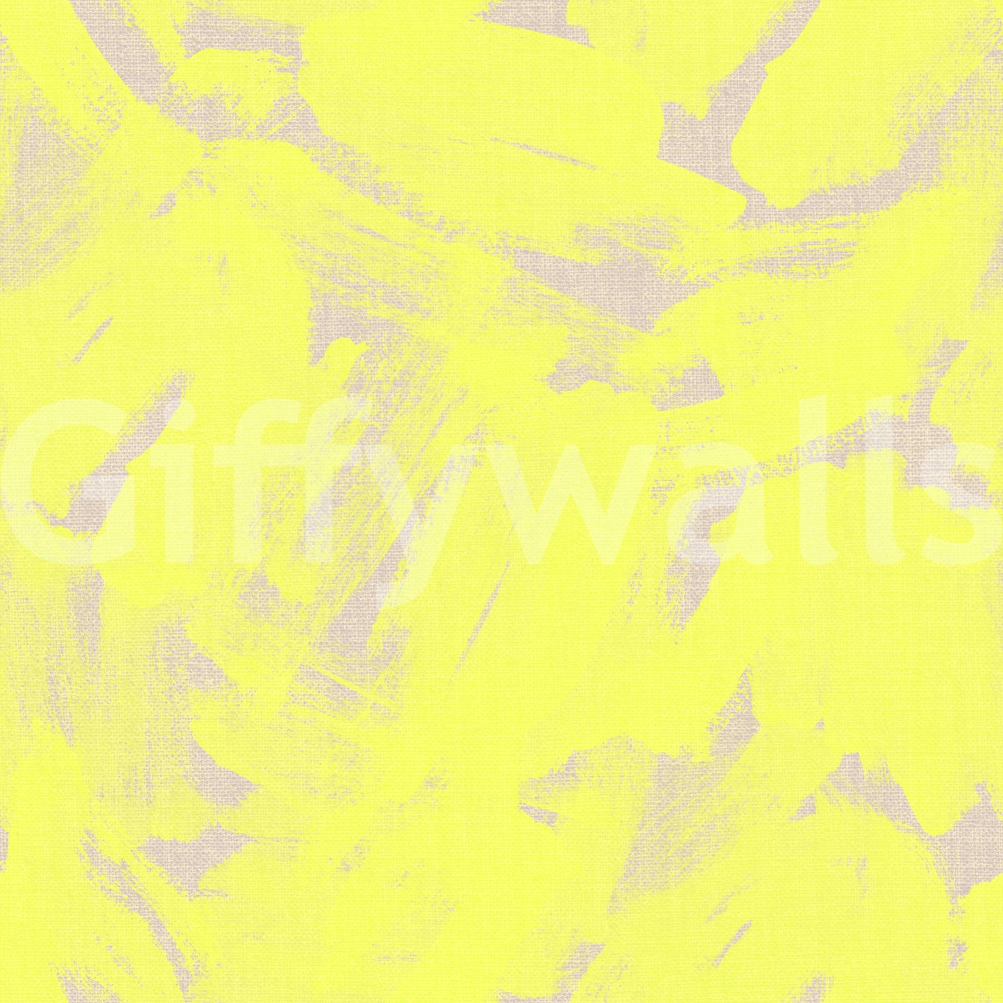 Neon Yellow  Abstract Brushstroke Wallpaper⁠