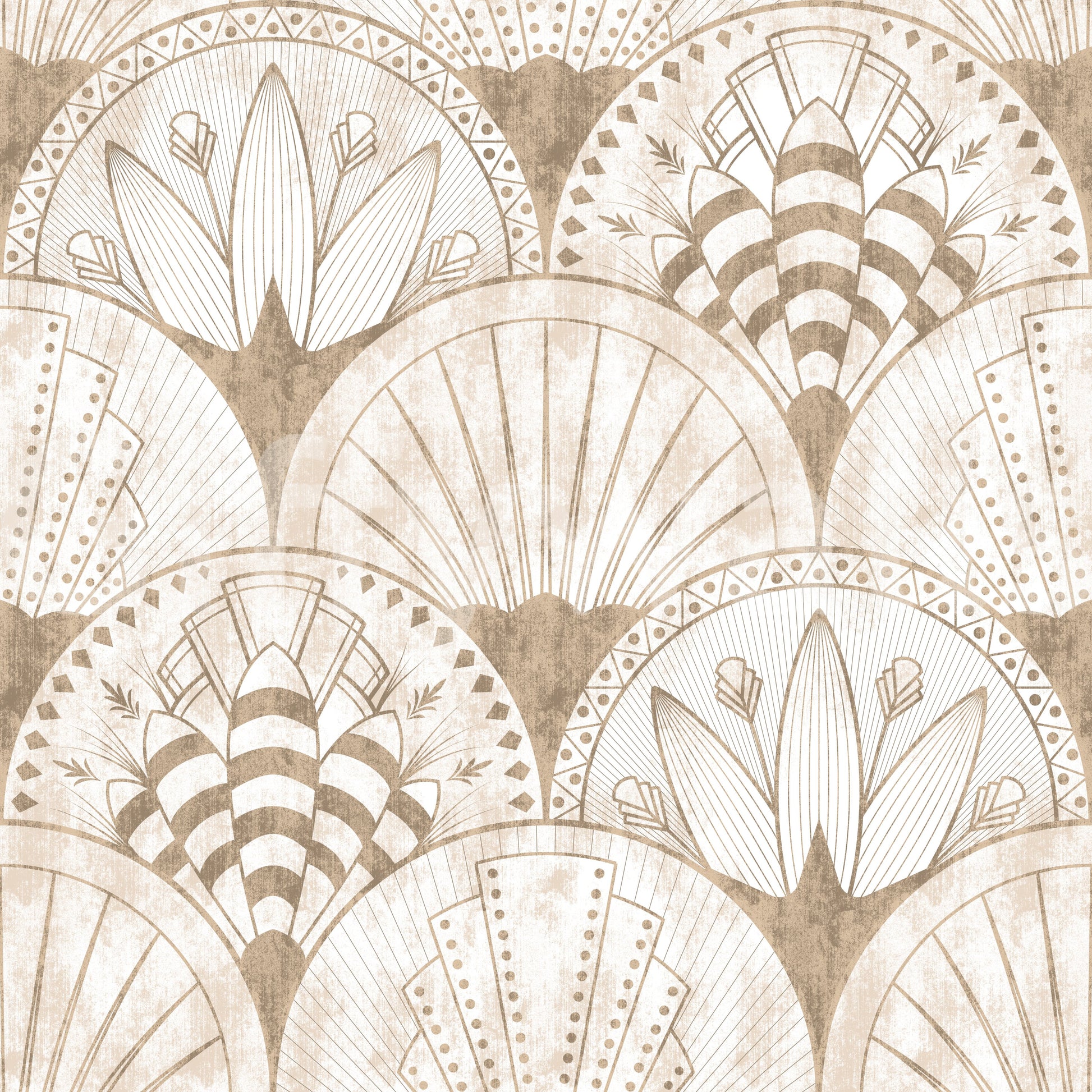 Retro Deco fan wallpaper

