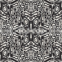 Minimal floral tile wallpaper

