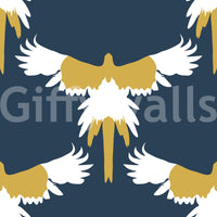 Exotic macaw mural wallpaper art

