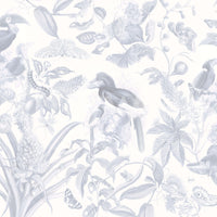 Green jungle room wall mural

