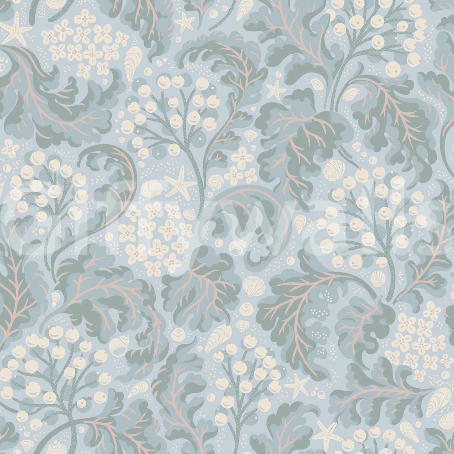 Sea Kale - Baby Blue Wallpaper⁠