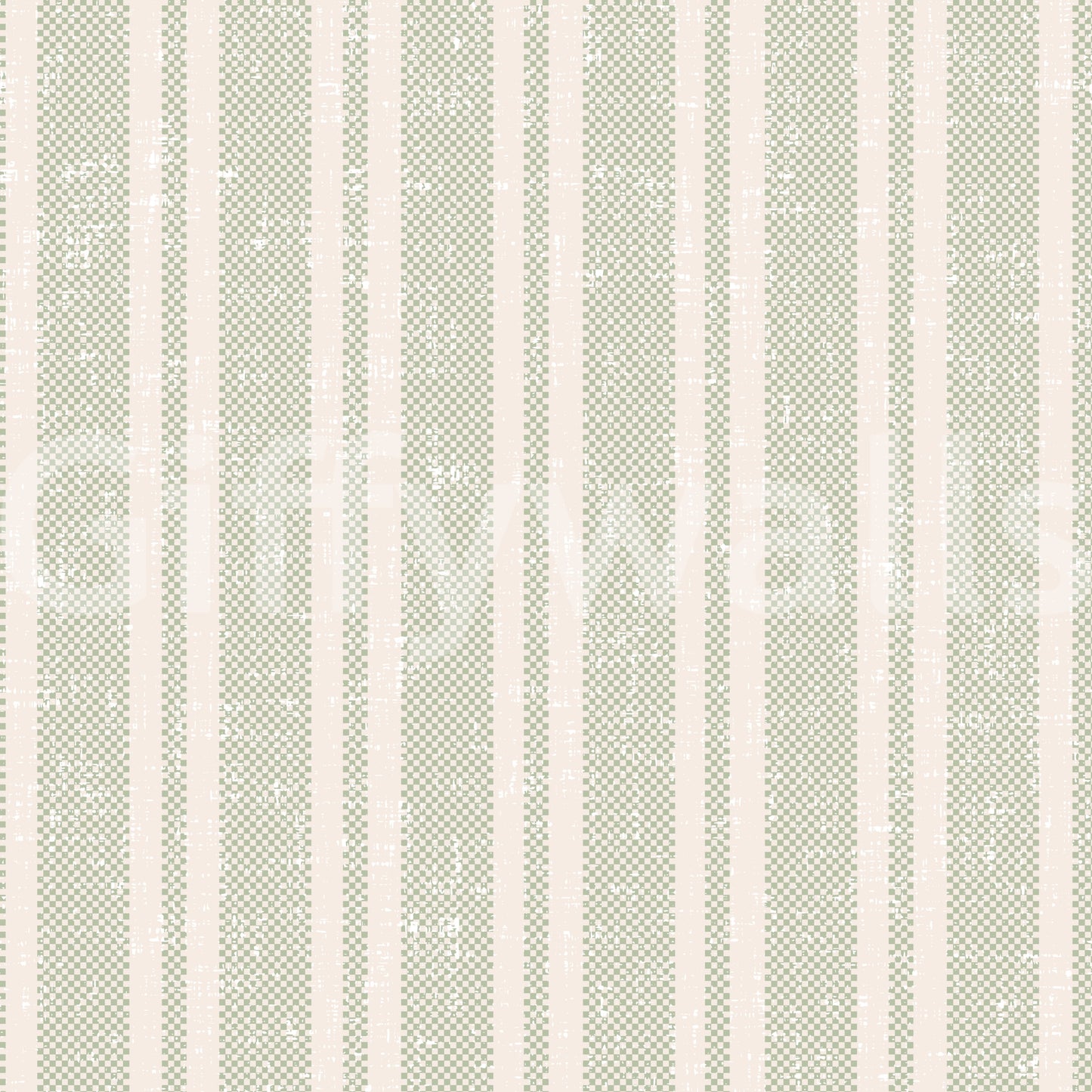 Sunchair Stripe - Green Wallpaper⁠