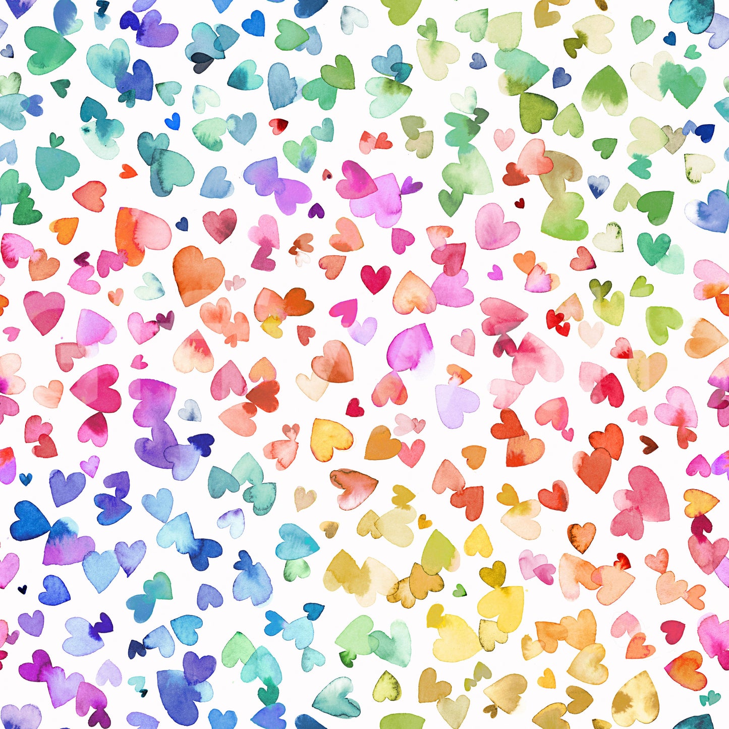 Melting Hearts Colorful Love Wallpaper⁠