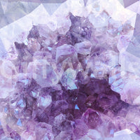 Crystal cluster wallpaper mural

