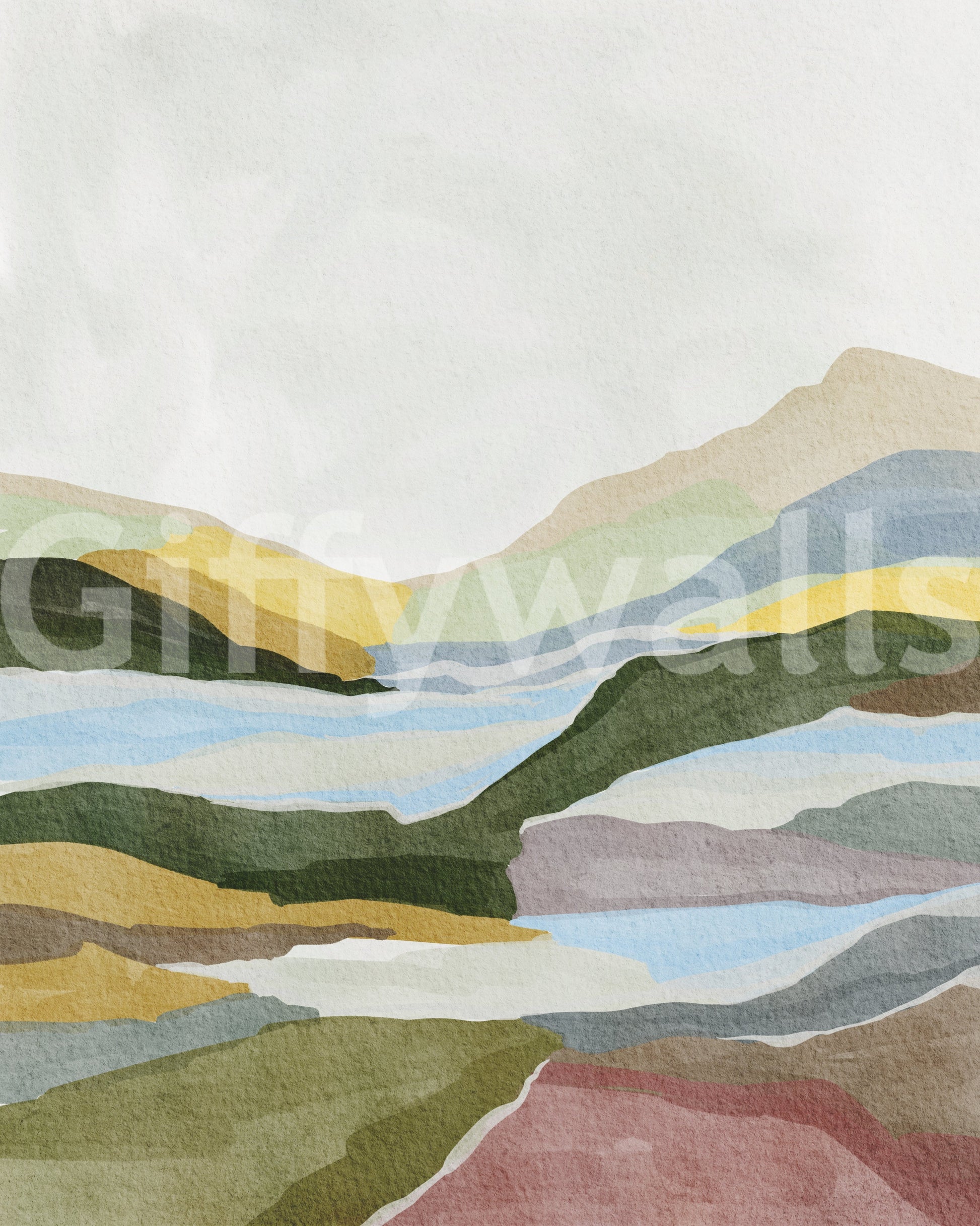 Natural warm wallpaper design

