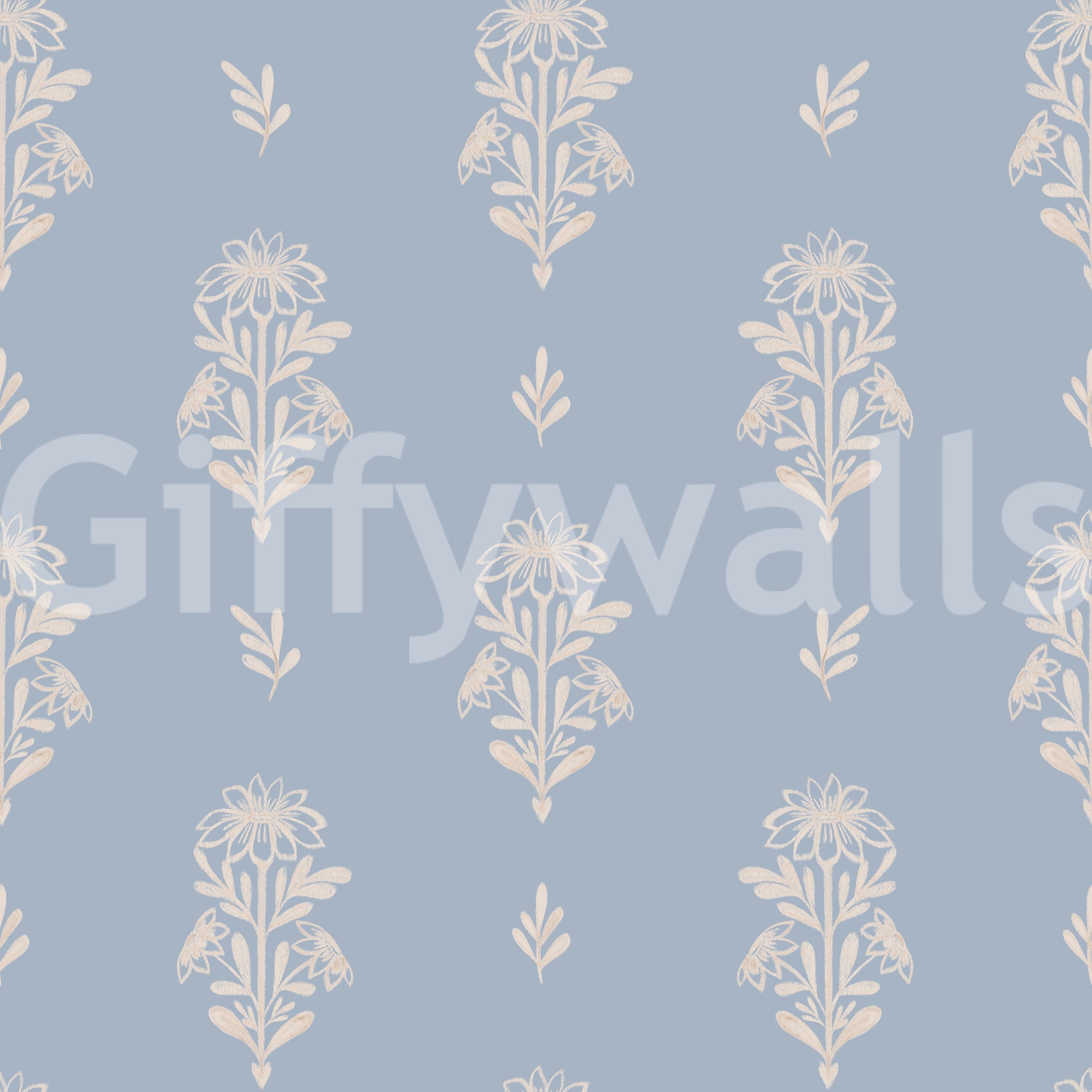 Feminine floral wallpaper


