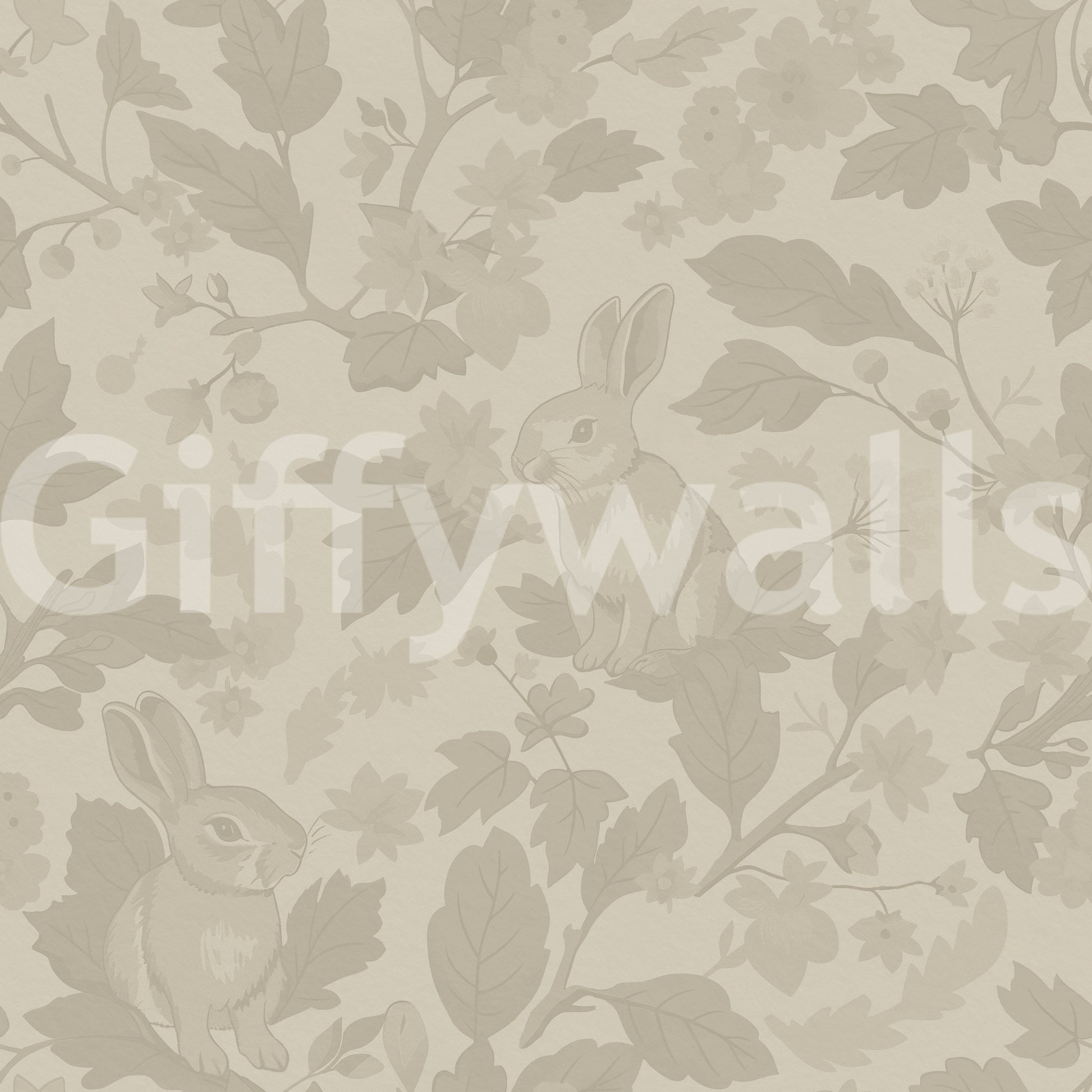 Warm beige mural wallpaper for walls

