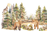 Nature-inspired wallpaper for calming rooms

