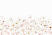 Calm pastel flower wallpaper

