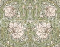 Vintage floral wallpaper for interiors

