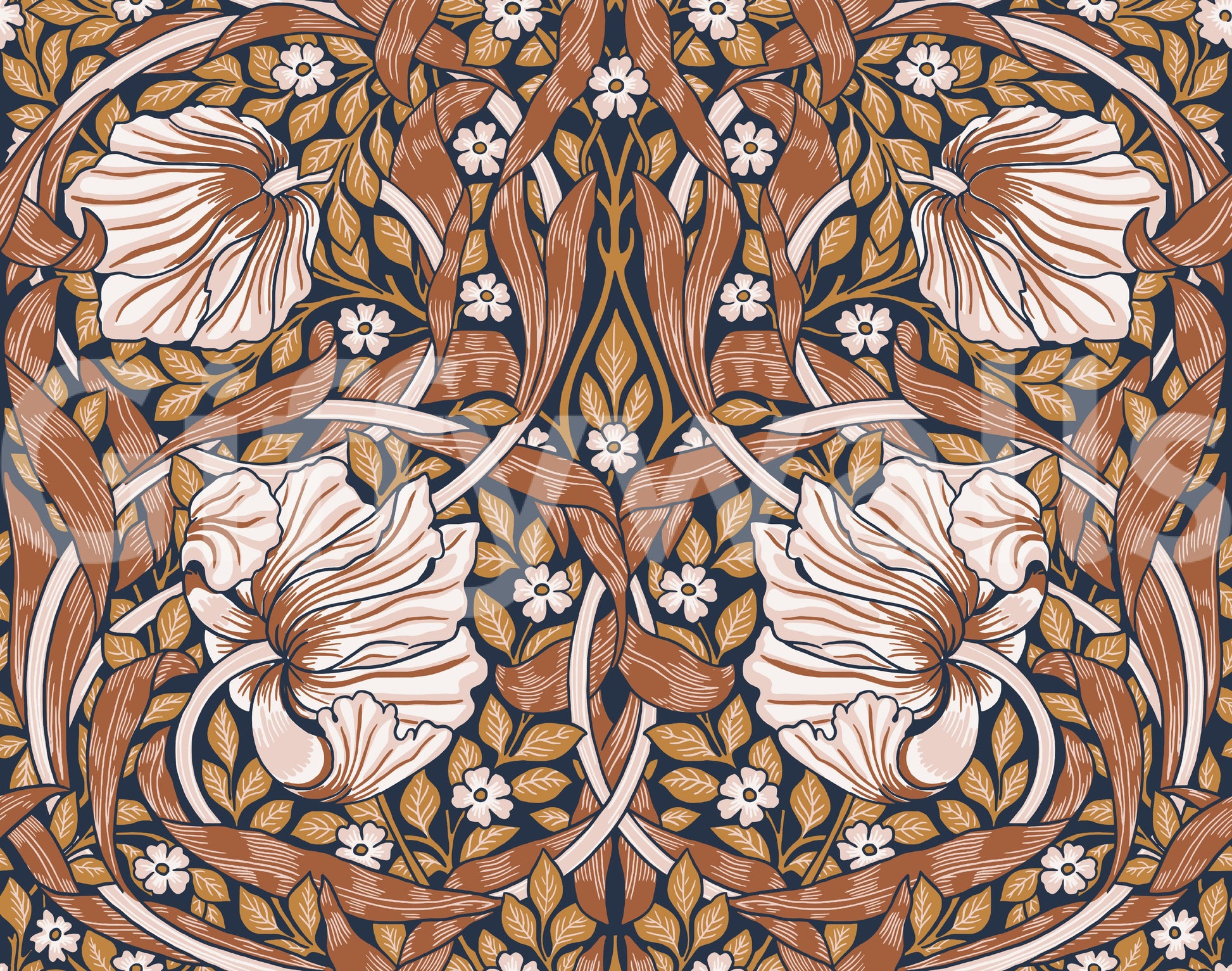 Elegant pimpernel wallpaper for a classic look

