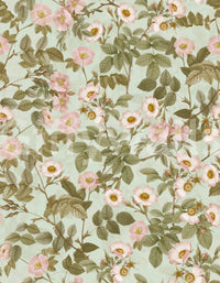 Elegant vintage wallpaper featuring roses

