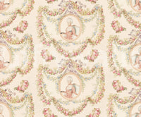 Light-toned floral wallpaper perfect for elegant, timeless rooms.

