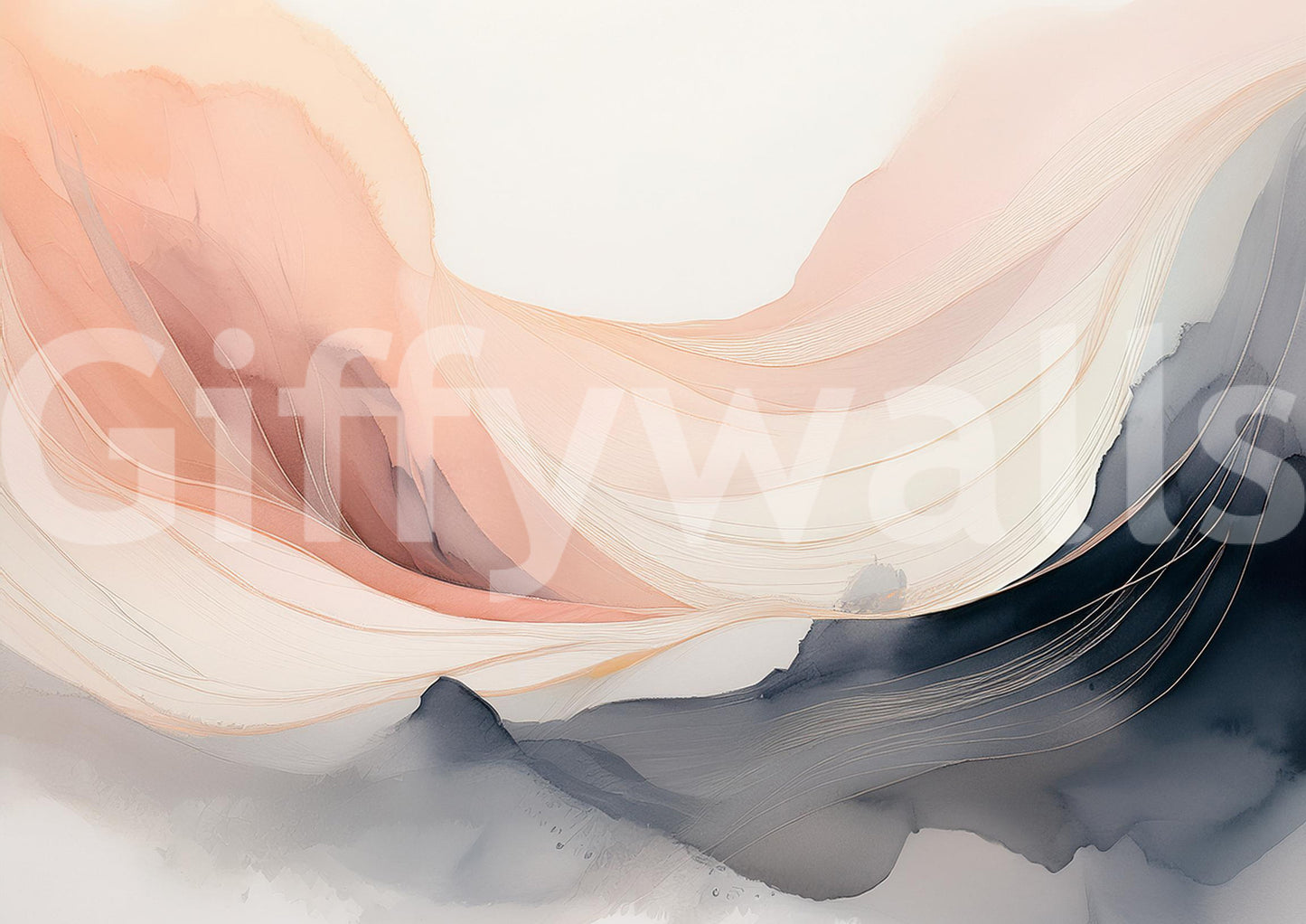 Ethereal Hues Wall Mural