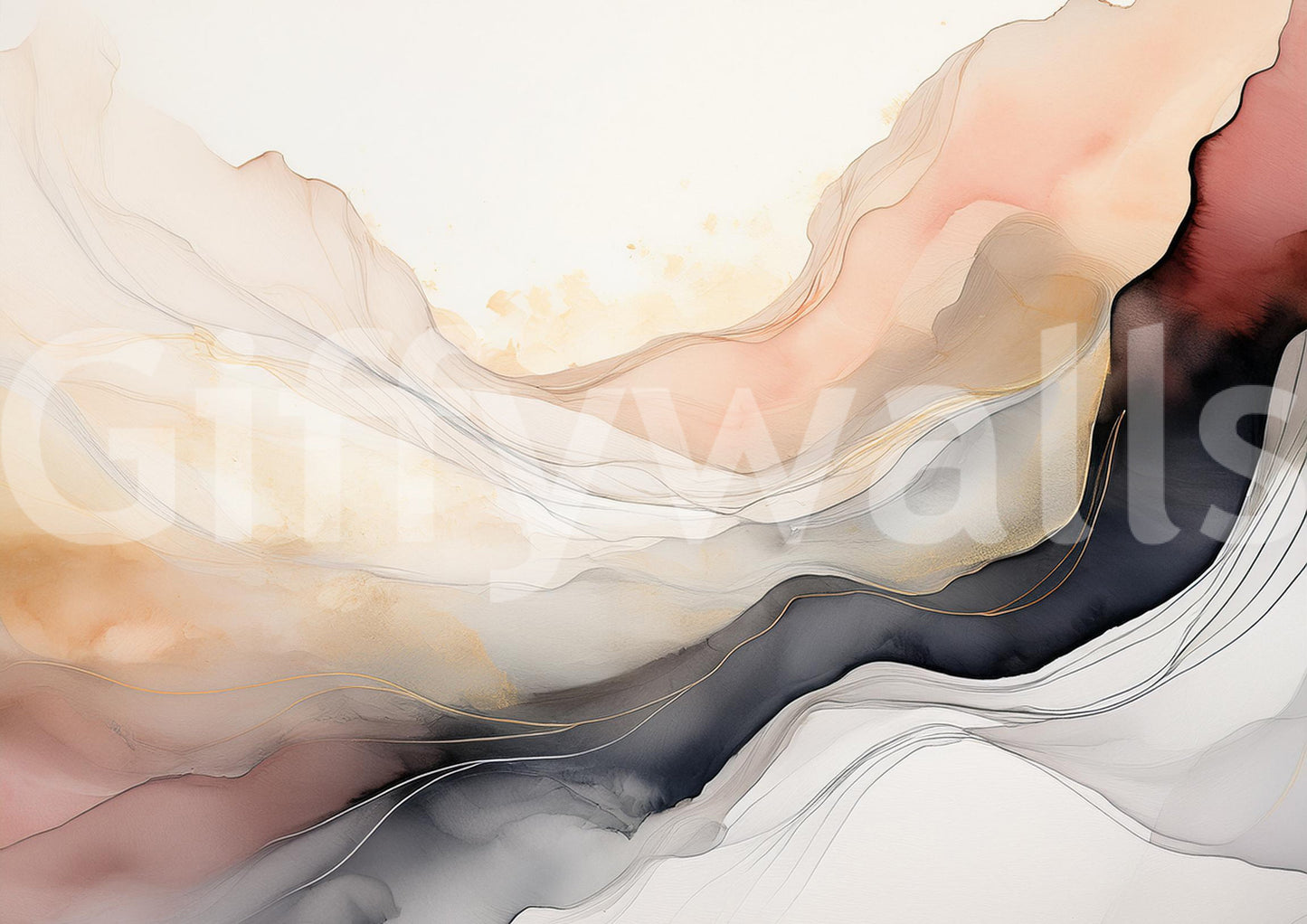 Ethereal Veil Wall Mural