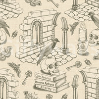 Wallpaper for cozy library or reading corner walls

