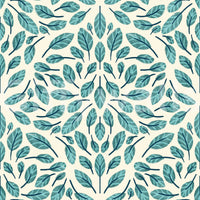 Serene leaf wallpaper with natural textures

