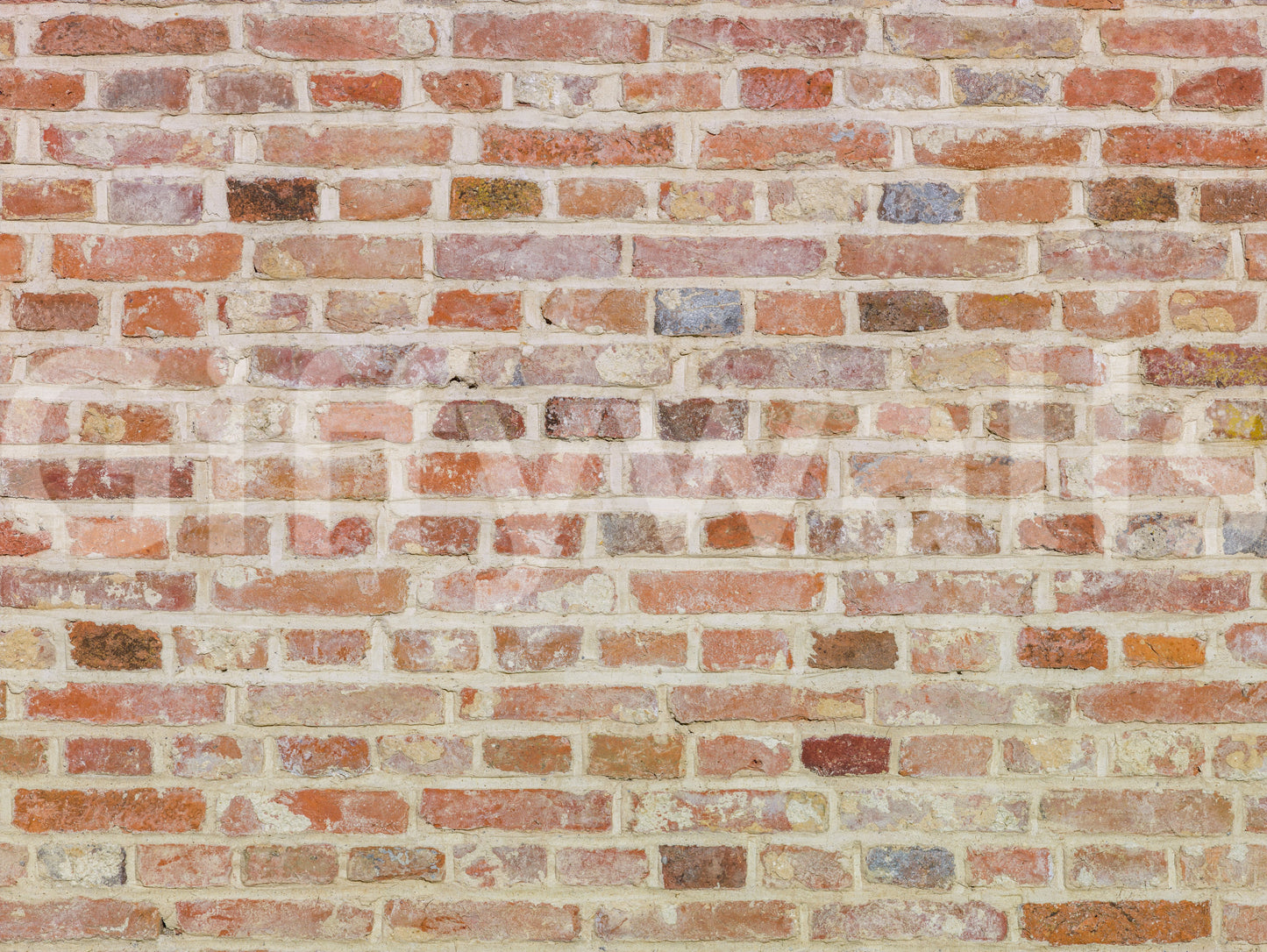 Transform spaces with the timeless brick wall mural

